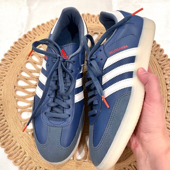 Adidas Velosamba Vegan Leather Cycling Bike Shoes Size Men's 10 - Picture 2 of 11